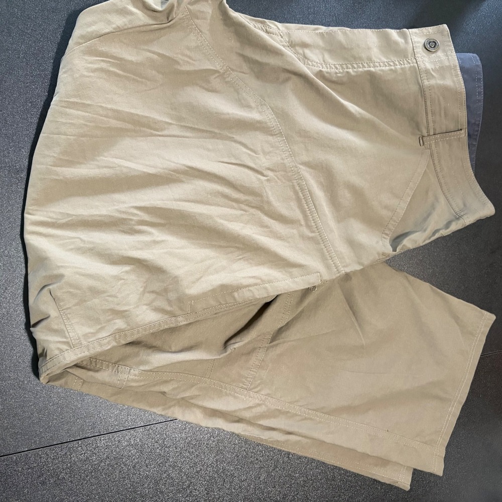 KÜHL Renegade pants Buckskin khaki straight leg 42x34 camping water resistant - Picture 8 of 10